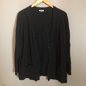 Classic Black Old Navy button up cardigan